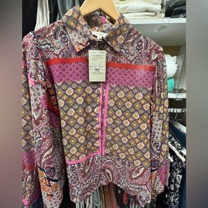 Fun print blouse!